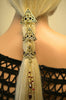 hair armor triangle gold ponytail holder