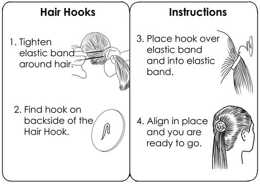 140 Hair hooks ideas  ponytail, hair twisters, ponytail holders