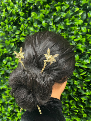 Fairy Hair Sticks - Fantasy Fairy Enchanting Hair Accessories for Women available in silver and gold