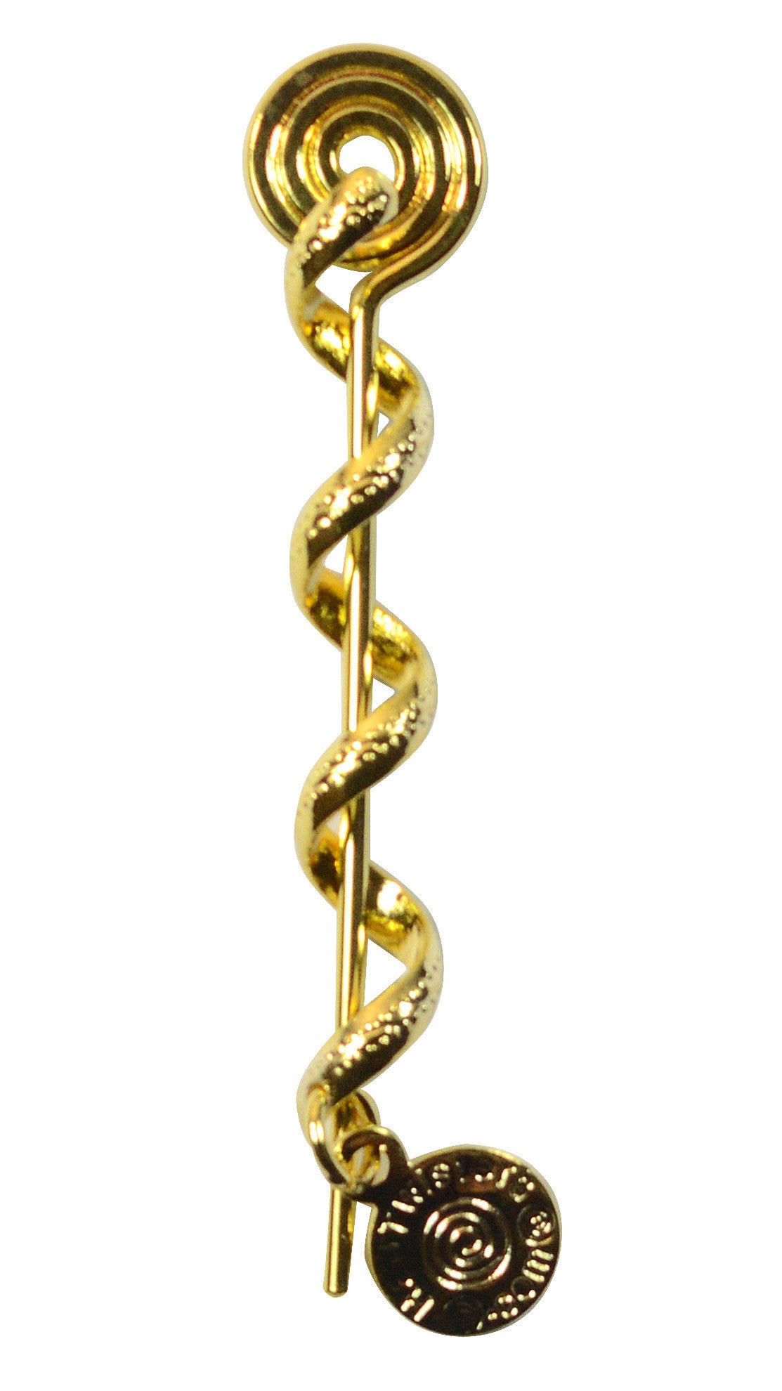 Hair Twister Gold - 2" Mini Hair Wrap