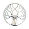 Hair Hook Tree of Life - Silver, Ponytail Holder