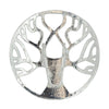 hair hook tree of life silver ponytail holder