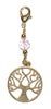 Charm Large Gold - Tree of Life