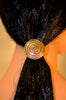 Hair Hook Spiral - Gold, Ponytail Holder