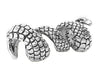 Dragon Claw Hair Bead - Silver