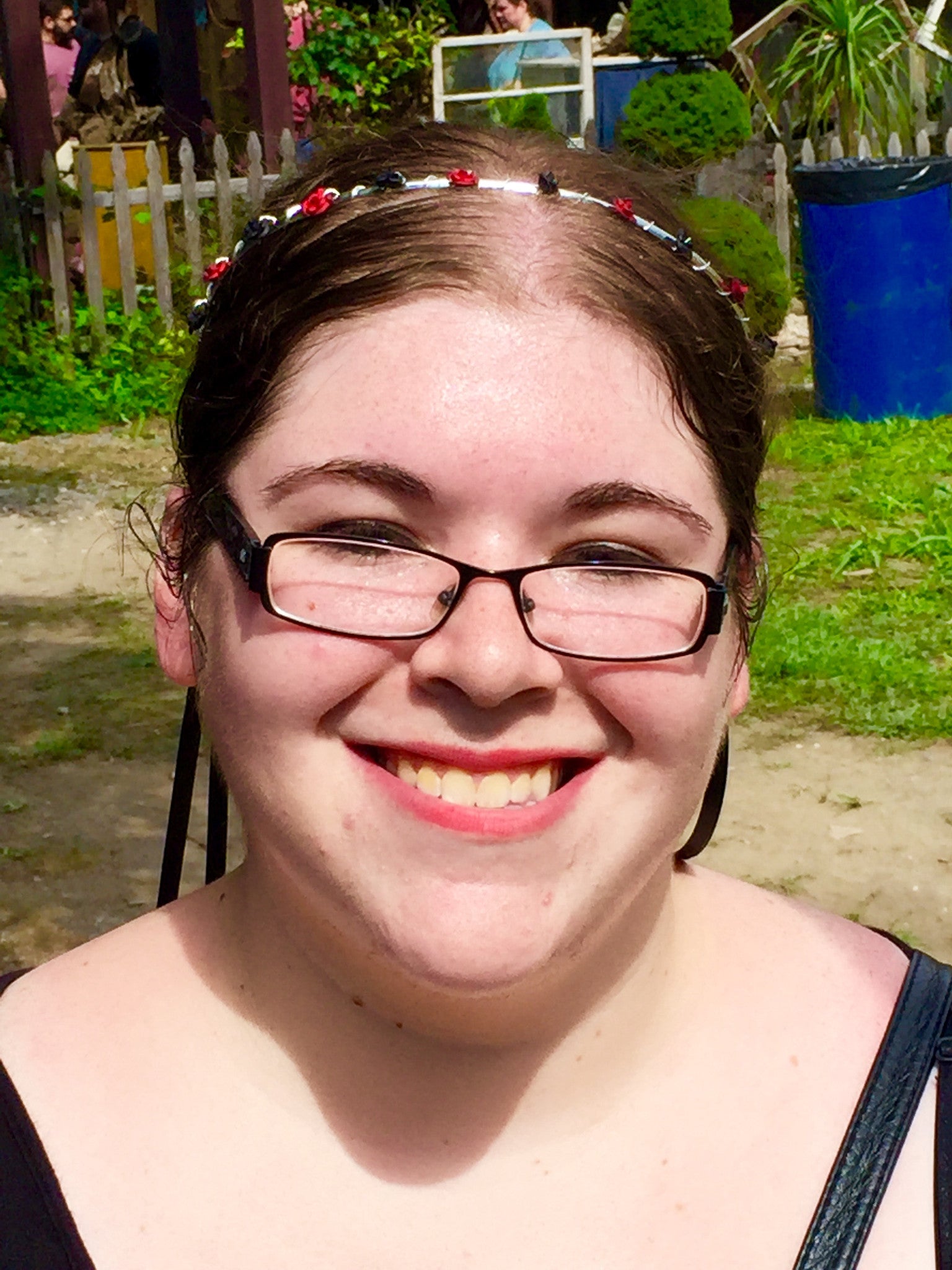 Sweet Rose Crown - Silver Delicate Floral Headpiece