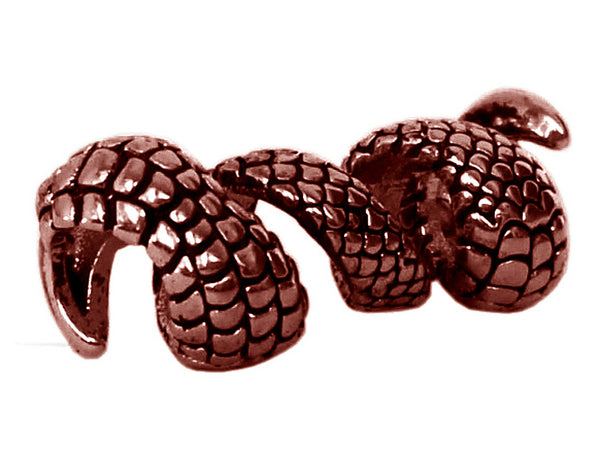 New! Double Headed Dragon Hair Bead - Gold - Mini – Hair Twisters
