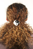 Hair Hook Yin Yang - Gold Ponytail Holder