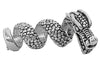 New! Imperial Dragon Hair Bead - Silver - Regular