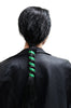 New! Ponytail Wrap Green Holographic Leather - 6