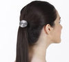 Hair Hook Light Spiral  - Silver Ponytail Holder