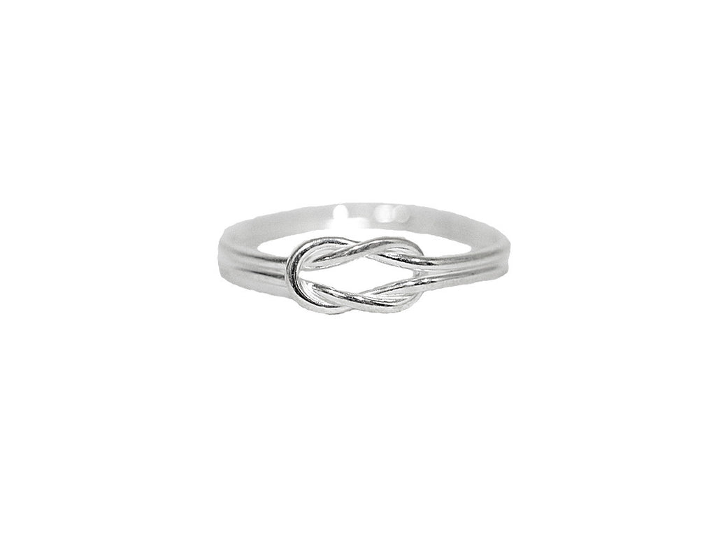 Heracles Knot Ring - Sterling Silver