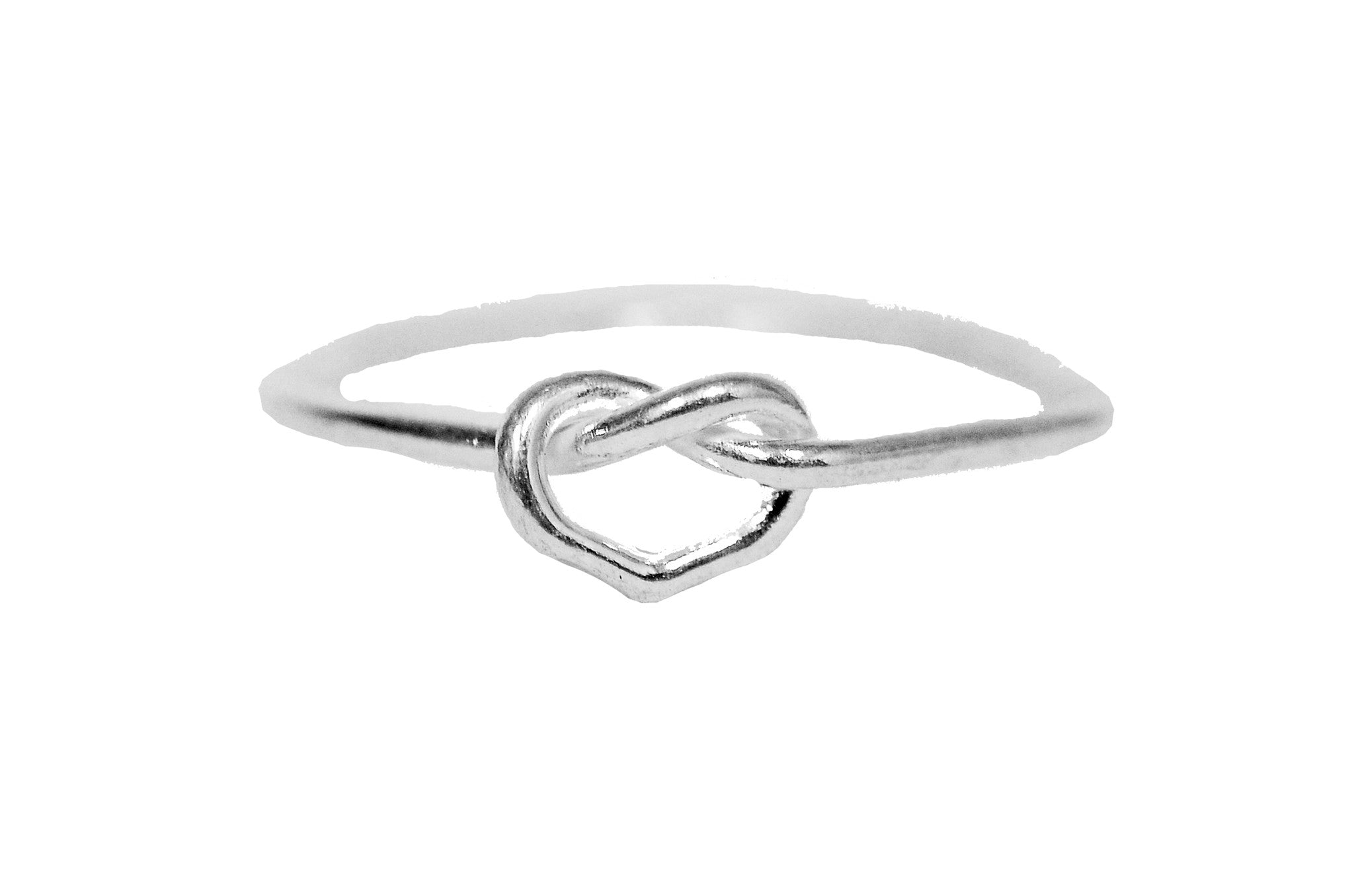 Open Heart Ring - Sterling Silver