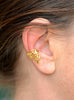ear cuff butterfly wing gold