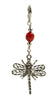 Charm Large Silver - Dragonfly