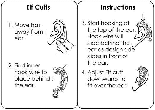 Elf Cuff Fairy - Silver