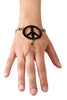 Finger Bracelet Silver - Peace