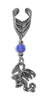 Ear Cuff With Charm Dragon - SIlver