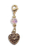 charm small gold heart