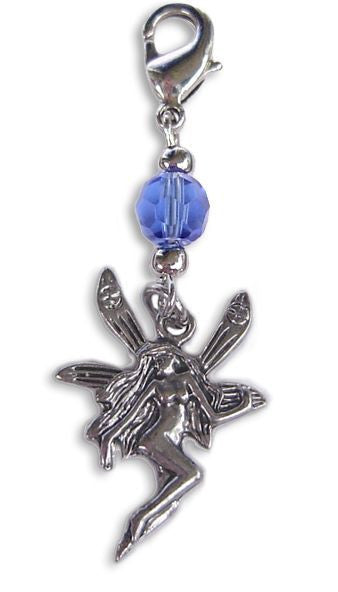 charm small silver fairy