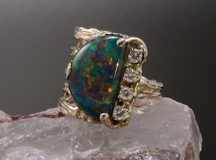 World of Fire Ring-One of a Kind