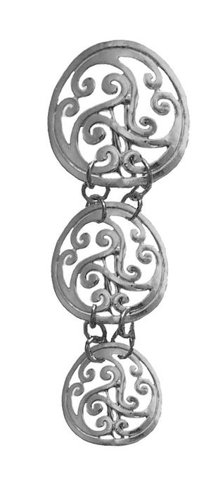 Hair Armor Celtic - Silver Ponytail Holder