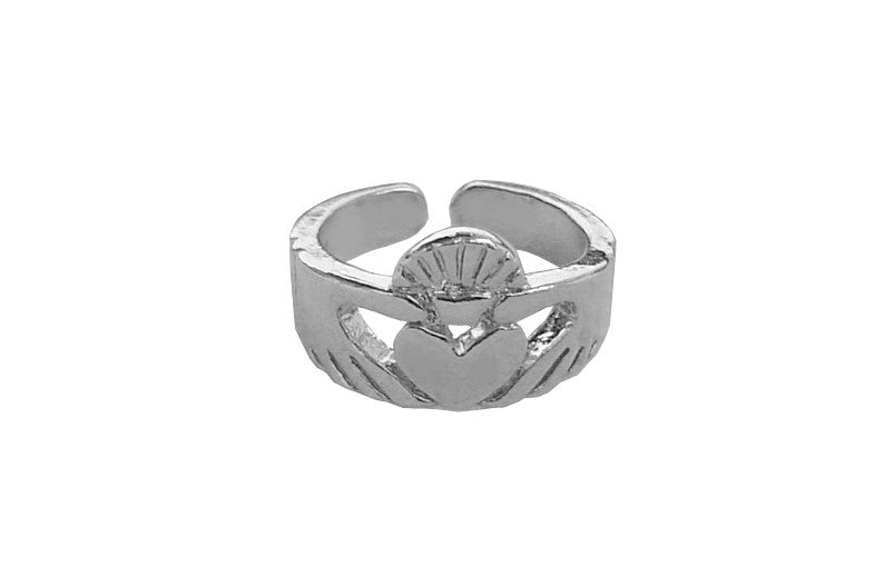 Toe Ring Silver - Claddagh