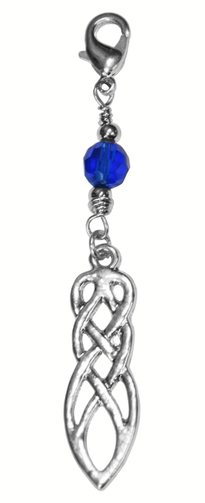 Charm Large Silver - Celtic Power