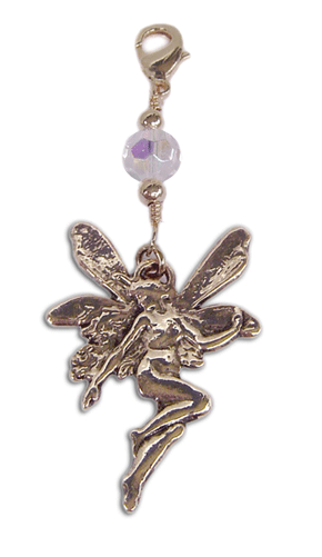 Charm Large Gold - Fairy
